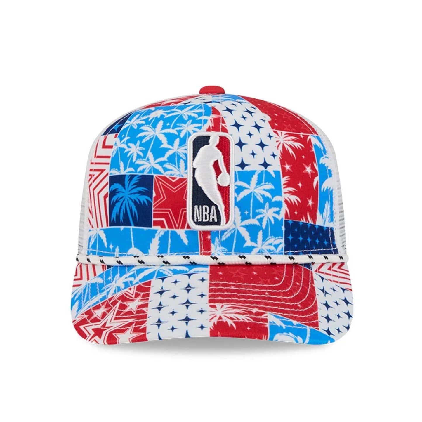 Pictured is this NBA All Star Game 2026 9SEVENTY Stretch Snap cap in White. 3