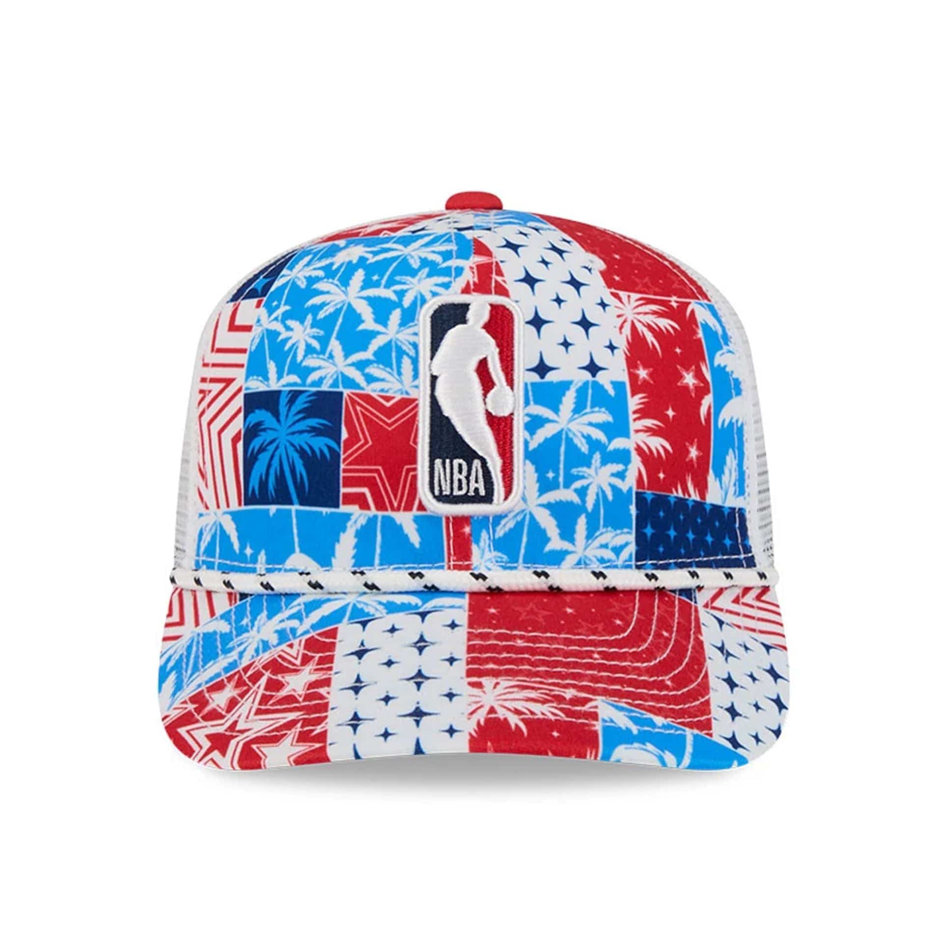 Pictured is this NBA All Star Game 2026 9SEVENTY Stretch Snap cap in White. 3