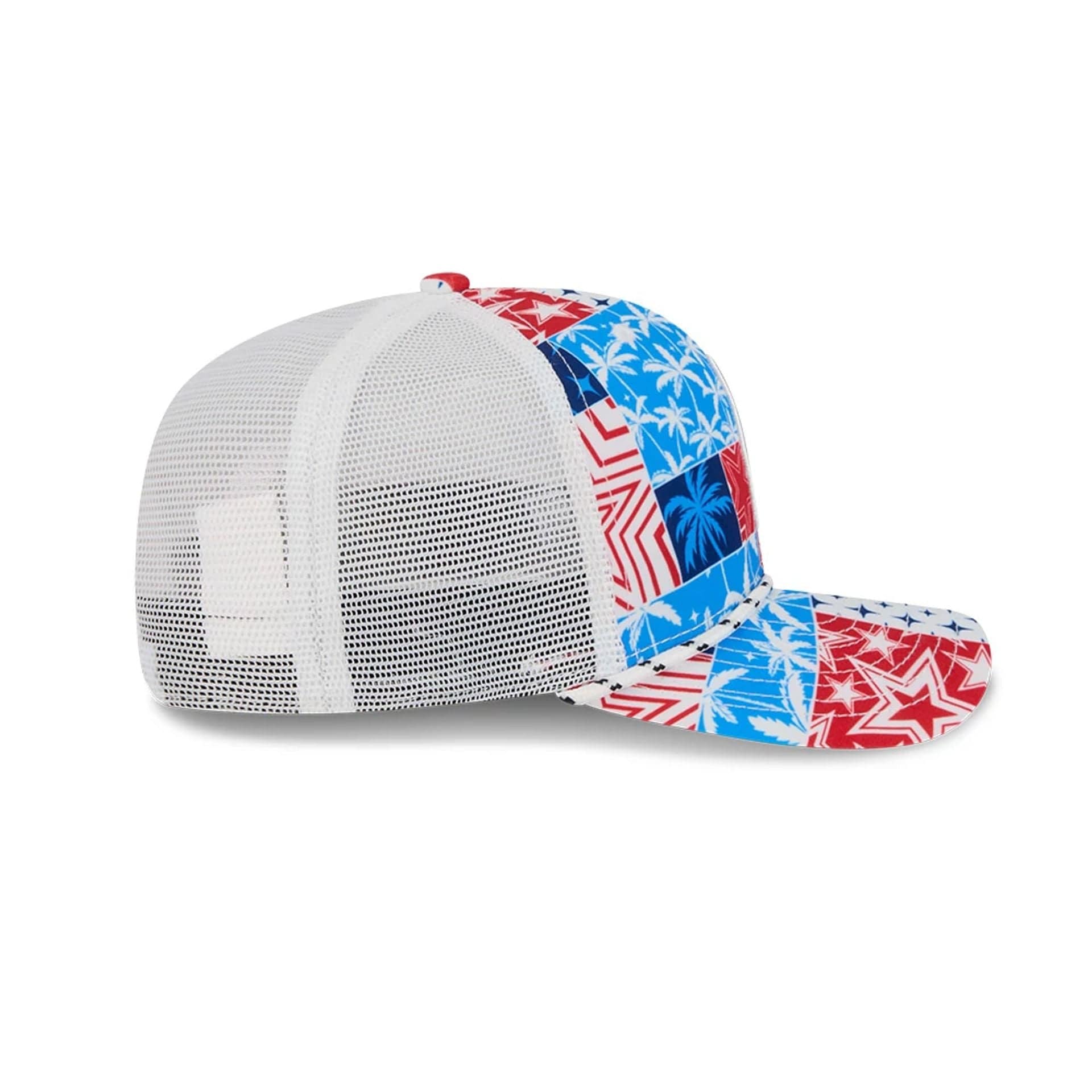Pictured is this NBA All Star Game 2026 9SEVENTY Stretch Snap cap in White. 6