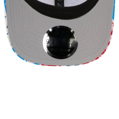 Pictured is this NBA All Star Game 2026 9SEVENTY Stretch Snap cap in White. 2