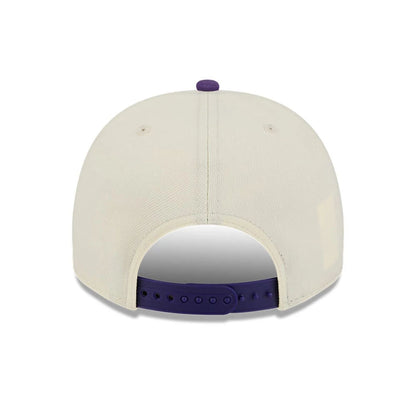 Pictured is this NBA All Star Game 2026 LA Lakers 9FIFTY A-Frame Snapback cap in White. 5