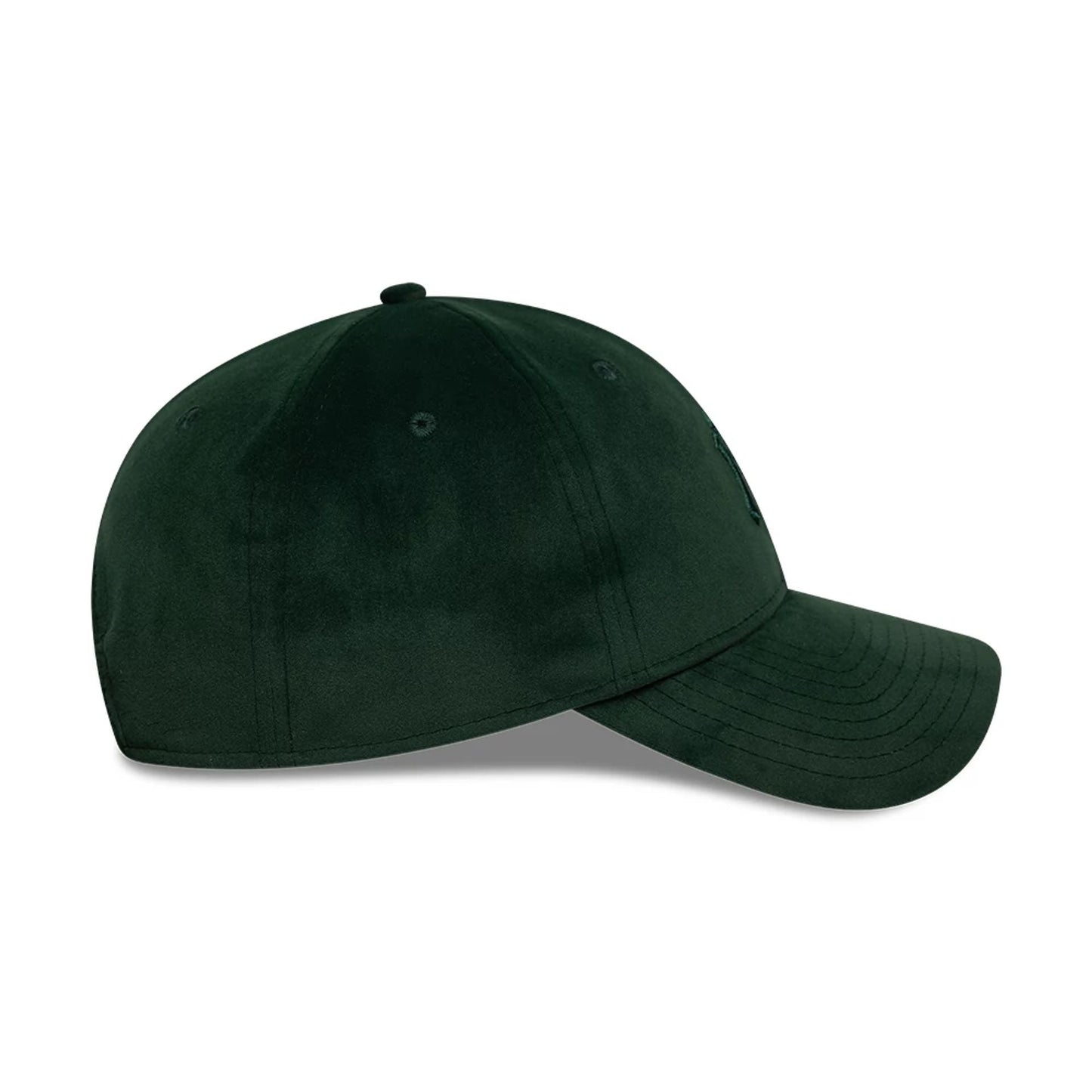 This is a New York Yankees MLB Velour Dark Green 9TWENTY Bow Back Adjustable Cap 6