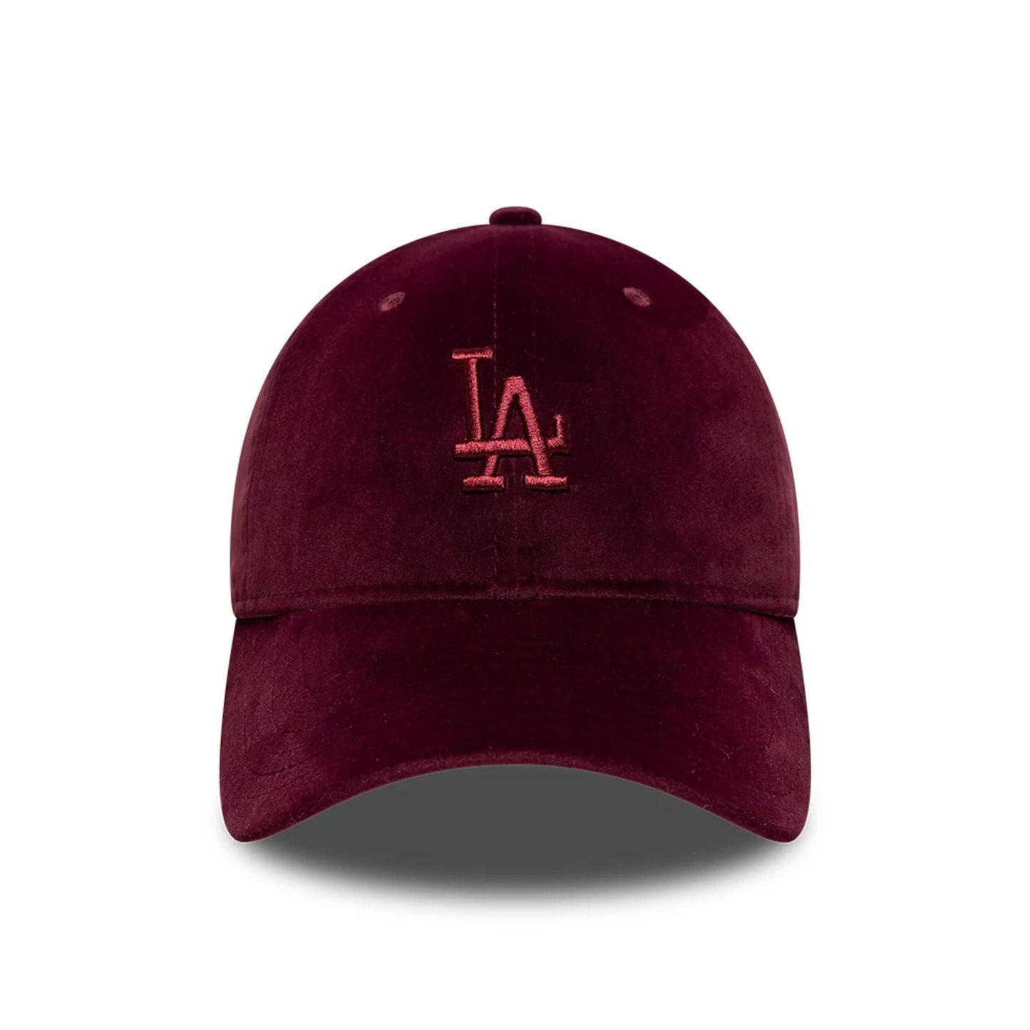This is a LA Dodgers MLB Velour Dark Purple 9TWENTY Bow Back Adjustable Cap 3