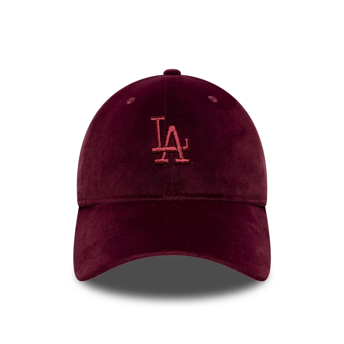 This is a LA Dodgers MLB Velour Dark Purple 9TWENTY Bow Back Adjustable Cap 3
