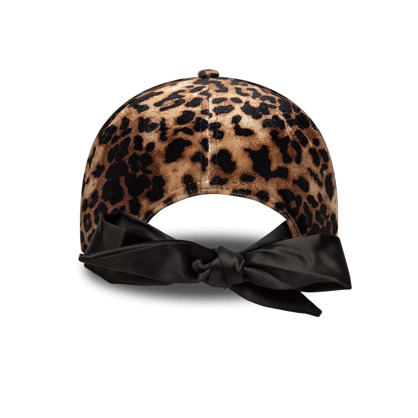 This is a  New Era Velour Light Beige 9TWENTY Bow Back Adjustable Cap 2