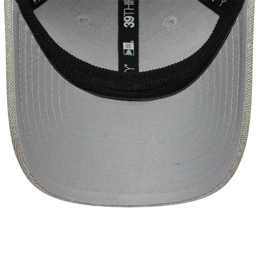 Pictured in this New Era Grey 39THIRTY Downflap Stretch Fit Cap 7