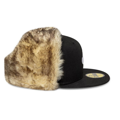 Pictured is this New Era Dogear 59FIFTY Fitted cap in black. 10