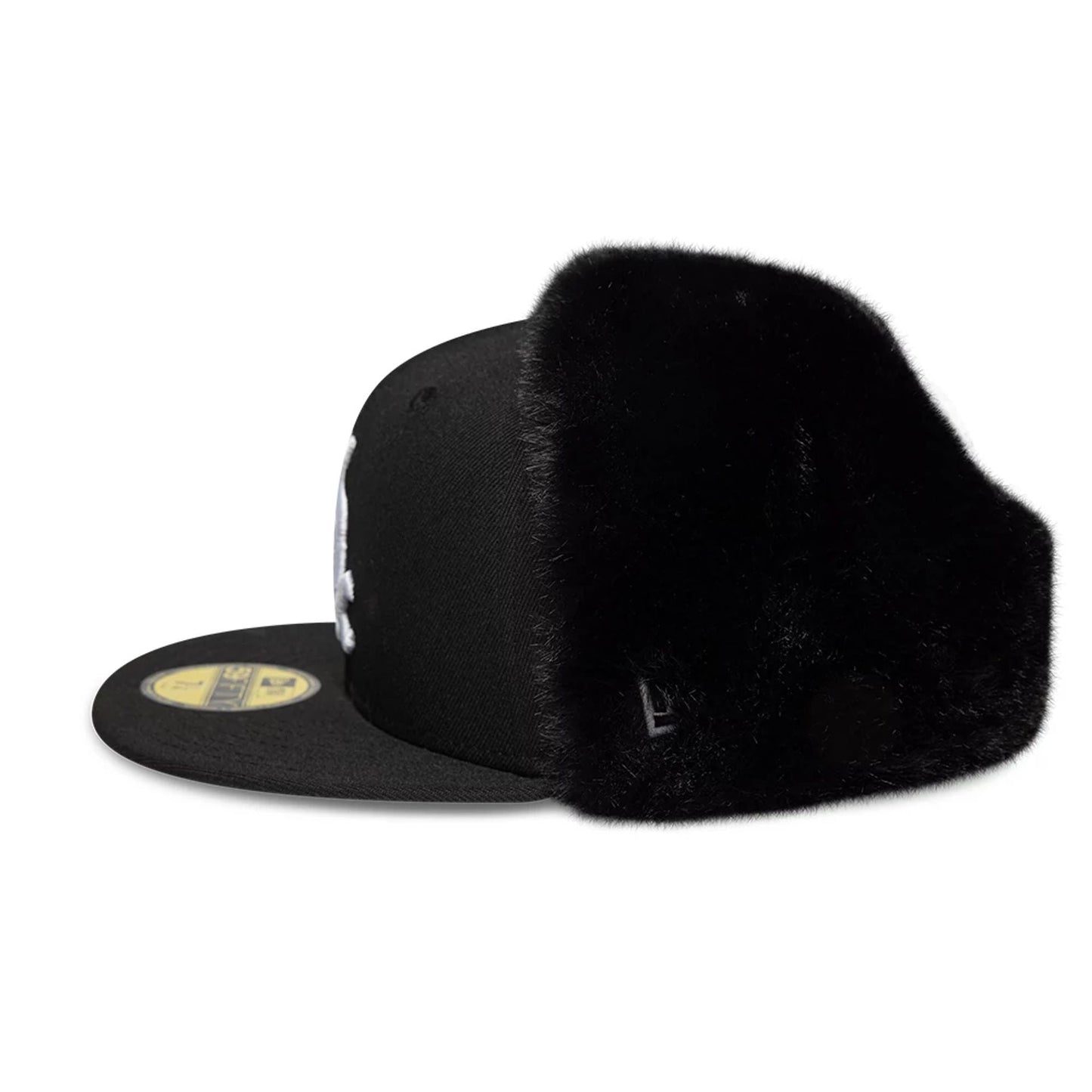 Pictured is this MLB World Series Chicago White Sox Dogear 59FIFTY Fitted cap in black. 10