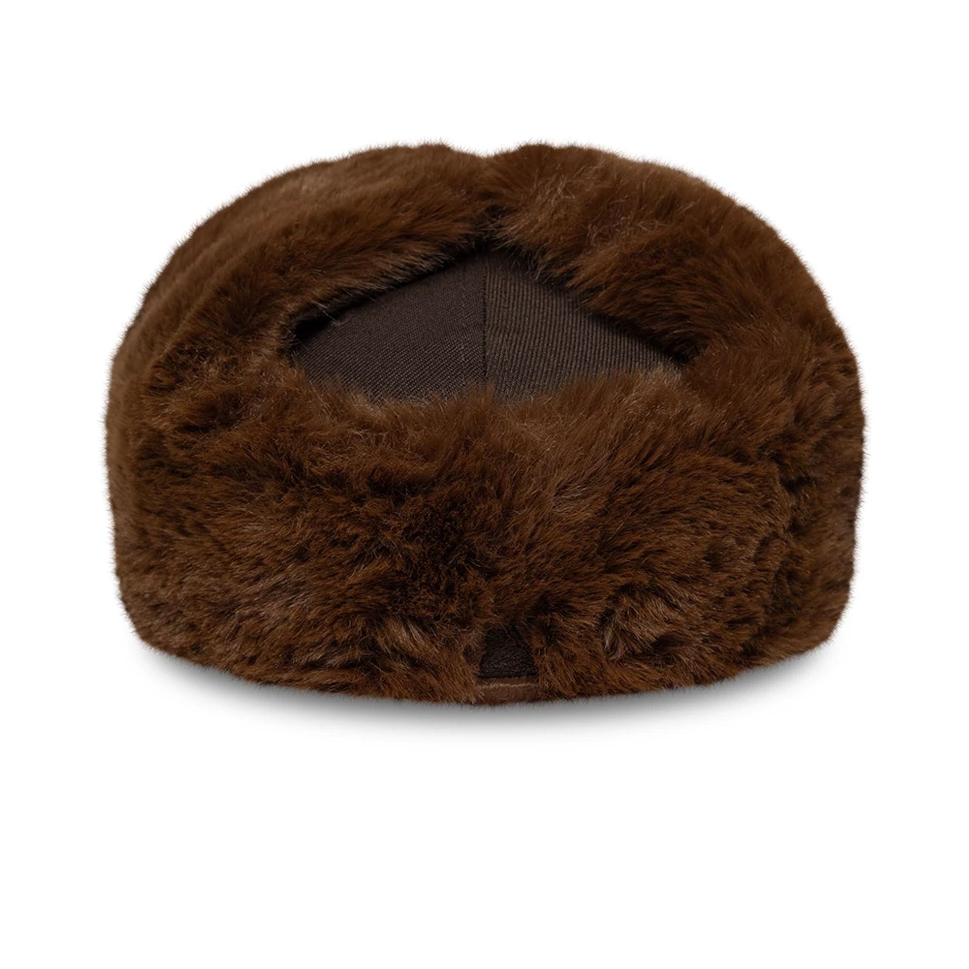 Pictured is this MLB World Series New York Yankees Dogear 59FIFTY Fitted cap in dark brown. 6