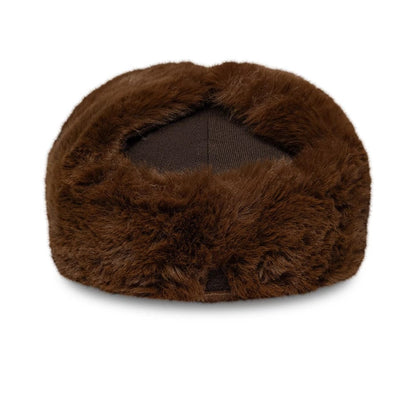Pictured is this MLB World Series New York Yankees Dogear 59FIFTY Fitted cap in dark brown. 6