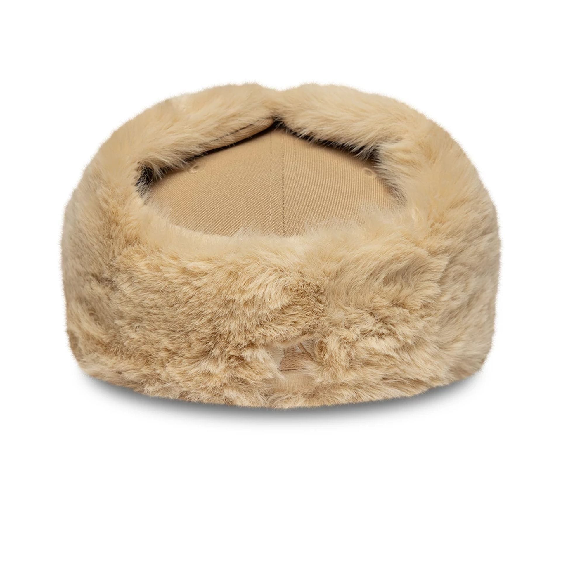 Pictured is this MLB World Series LA Dodgers Dogear 59FIFTY Fitted cap in light beige. 5