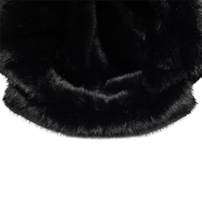 Pictured is this New Era Faux Fur Trapper hat in black. 6