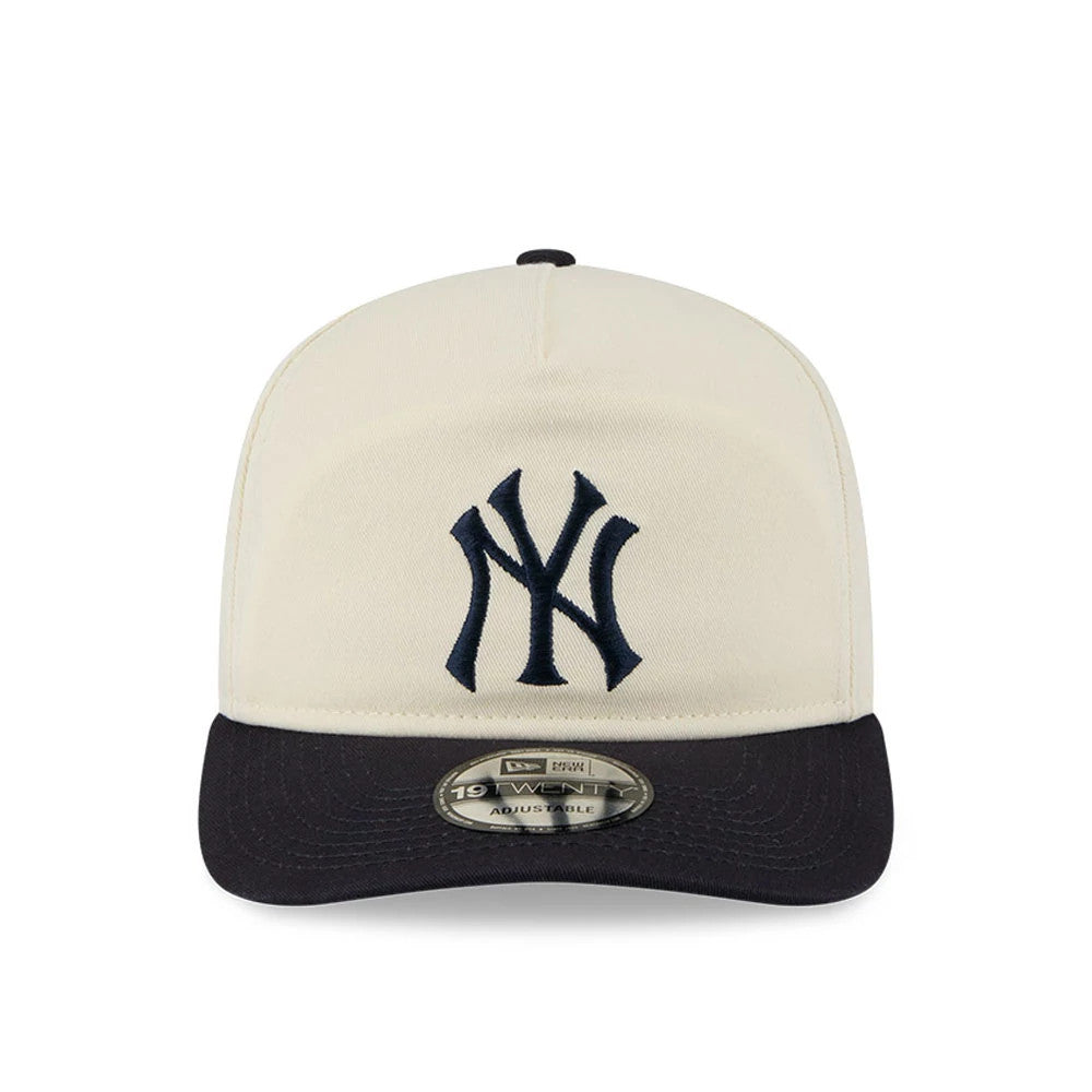 Pictured is this MLB 2 Tone Washed New York Yankees 19TWENTY cap in cream. 3