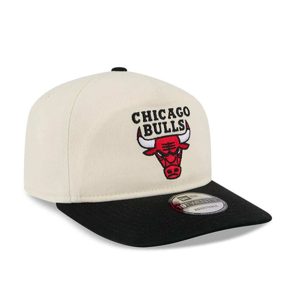 Pictured is this NBA 2 Tone Washed Chicago Bulls 19TWENTY cap in cream. 4
