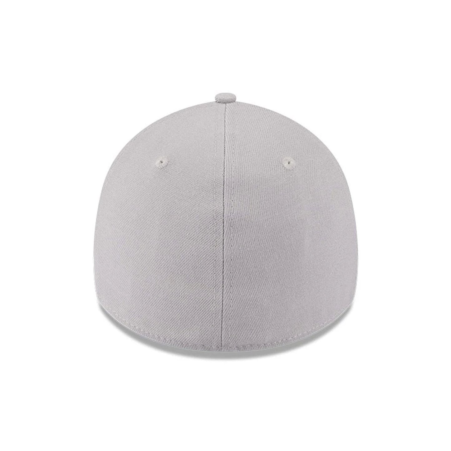 Pictured is this MLB Metallic LA Dodgers 39THIRTY Stretch Fit cap in grey. 4