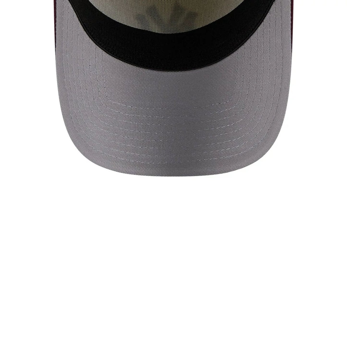 Pictured is this MLB Chrome New York Yankees 39THIRTY A-Frame Stretch Fit cap in Dark Red. 2