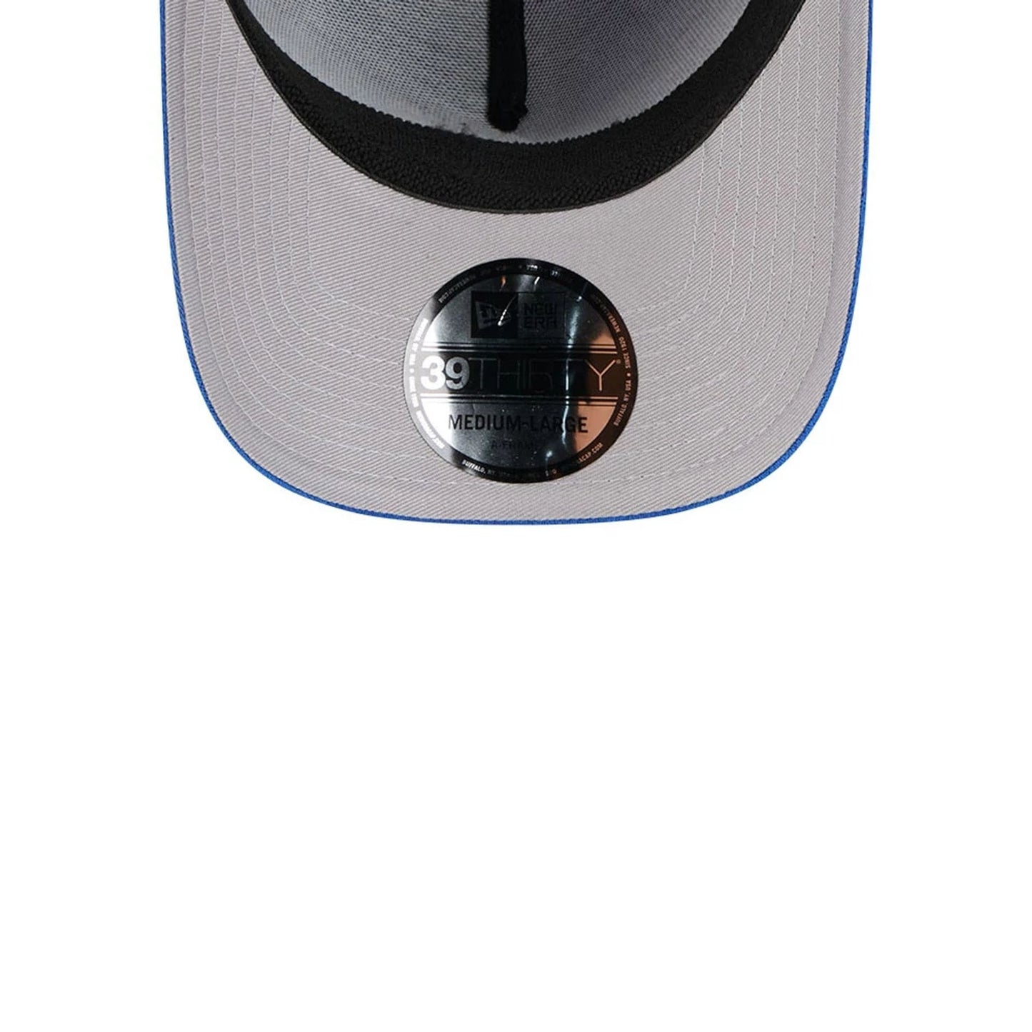 Pictured is this NFL Suede LA Rams 39THIRTY A-Frame Stretch Fit cap in Blue. 2