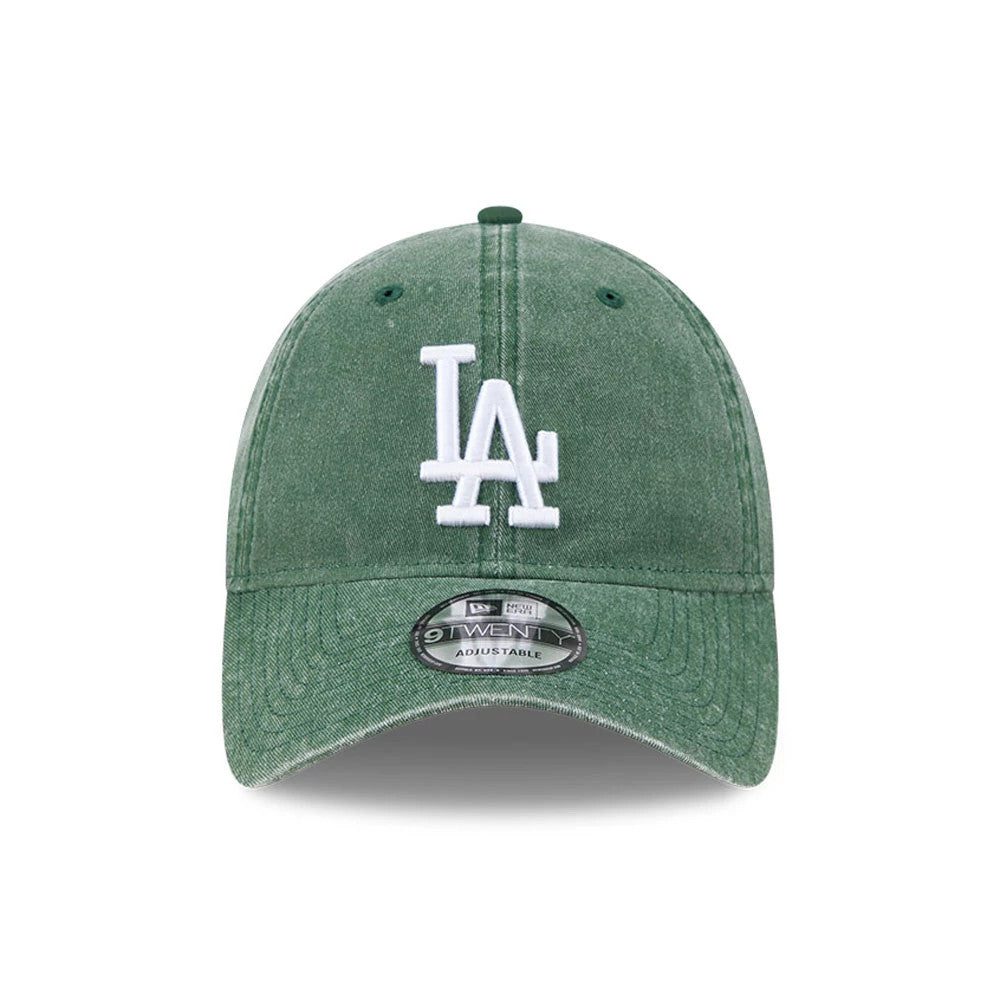 Pictured is this MLB Overwash LA Dodgers 9TWENTY cap in dark green. 2