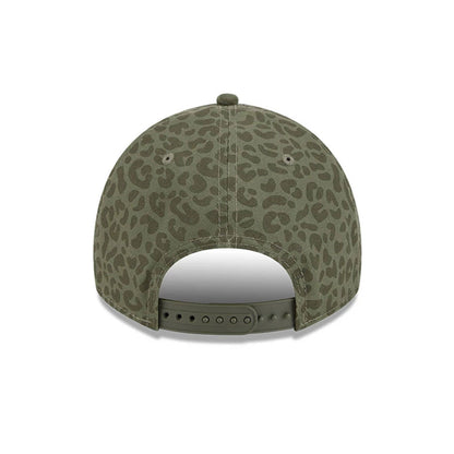 Pictured is this MLB Leopard New York Yankees 9TWENTY A-Frame cap in green. 4