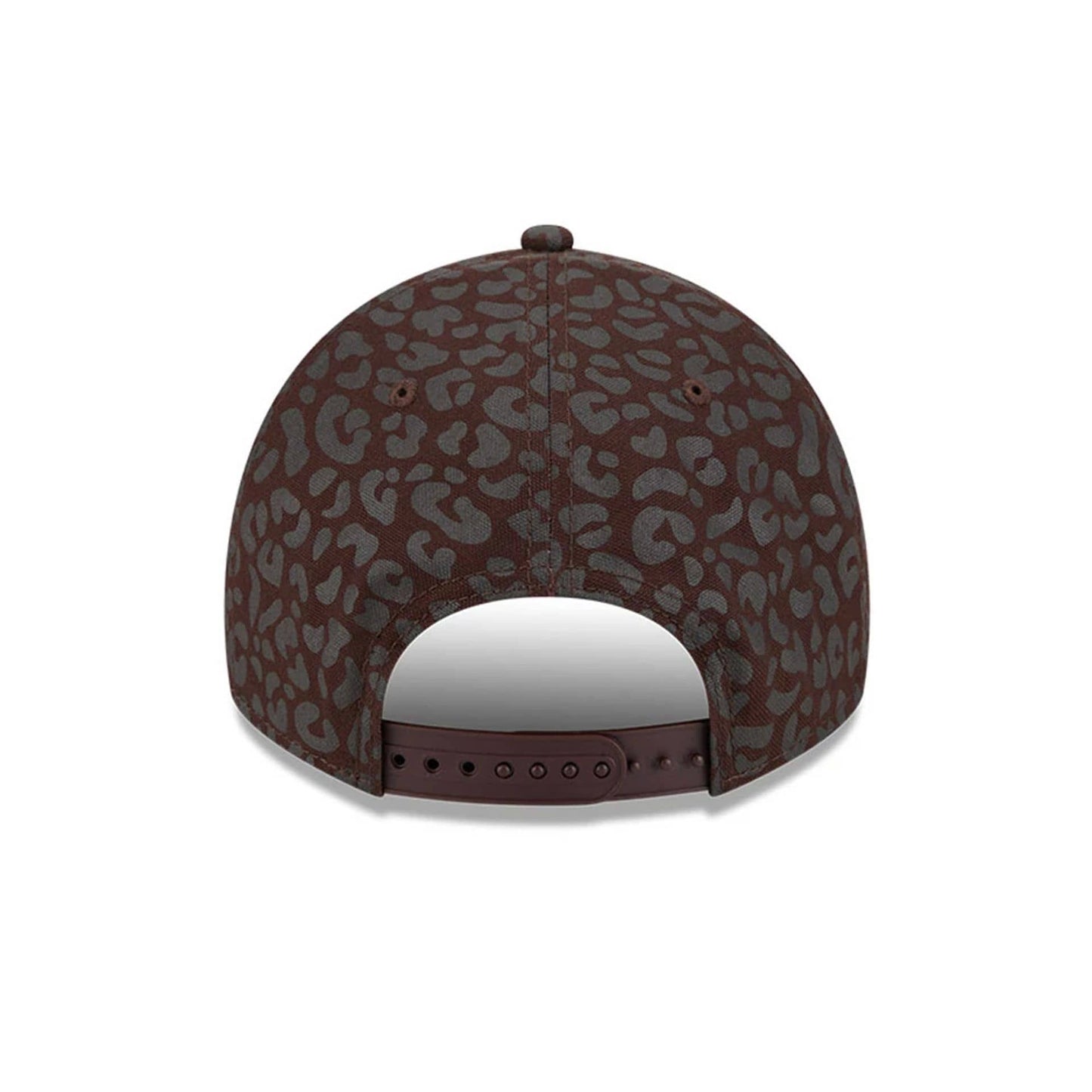 Pictured is this MLB Leopard New York Yankees 9TWENTY A-Frame cap in dark brown. 6