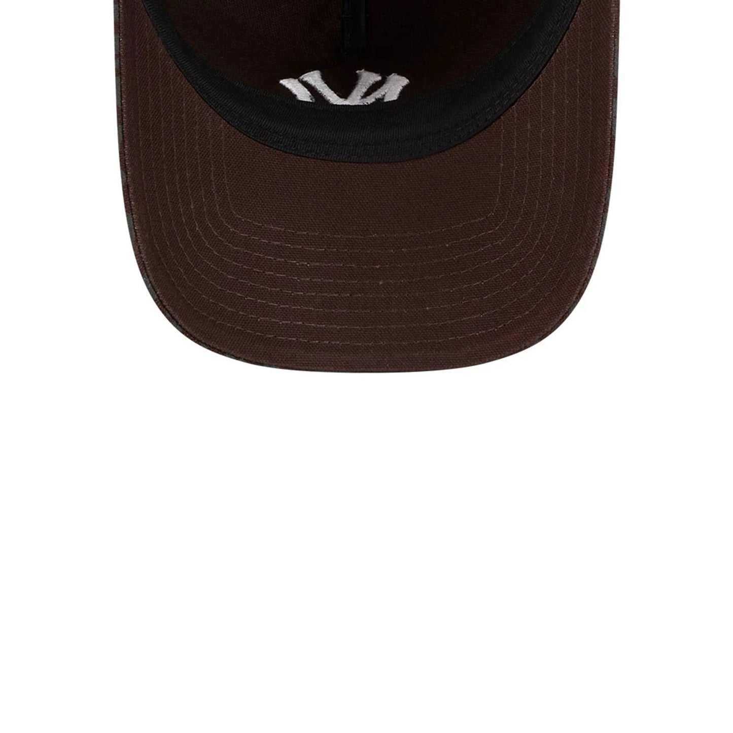 Pictured is this MLB Leopard New York Yankees 9TWENTY A-Frame cap in dark brown. 7
