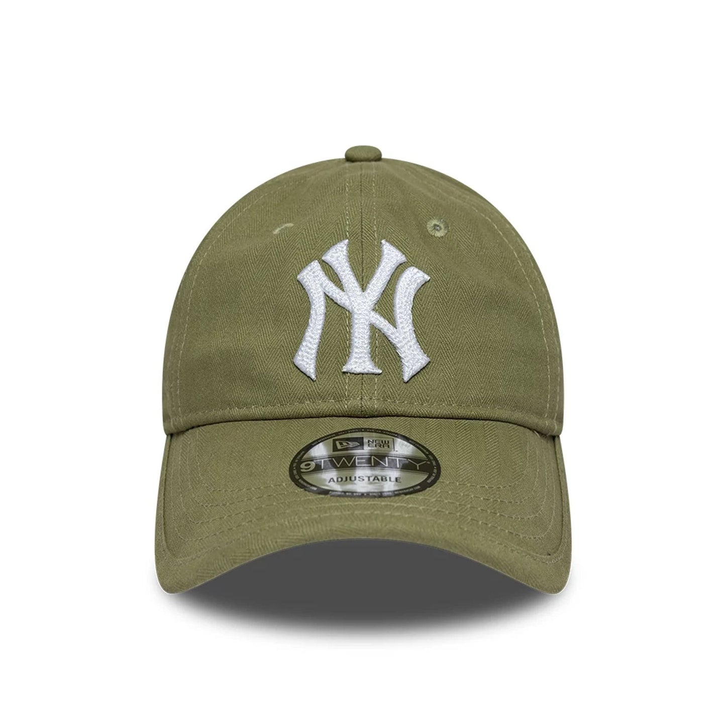 Pictured is this MLB Herringbone New York Yankees 9TWENTY cap in green. 7