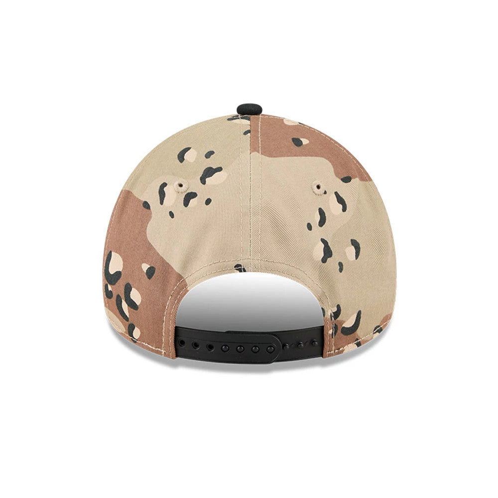 Pictured is this MLB Desert 2 Tone LA Dodgers 9FORTY A-Frame cap in beige. 5