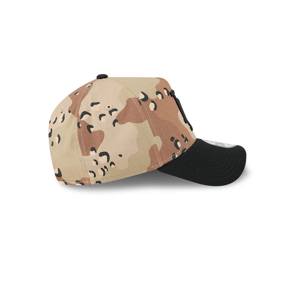 Pictured is this MLB Desert 2 Tone LA Dodgers 9FORTY A-Frame cap in beige. 7