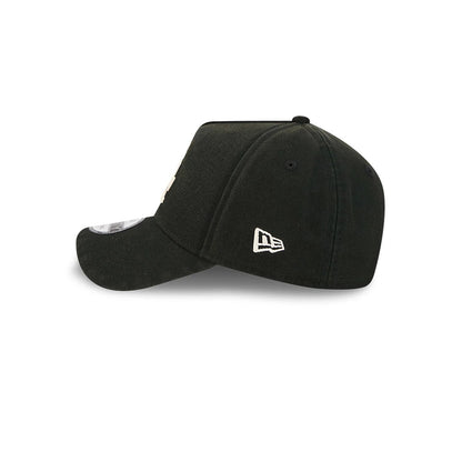 Pictured is this MLB Washed Canvas LA Dodgers 9FORTY A-Frame cap in black. 5