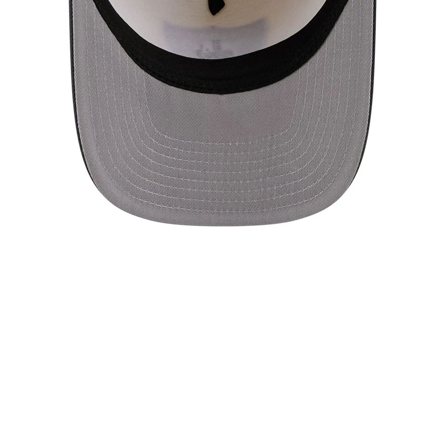 Pictured is this MLB Chrome Las Vegas Raiders 9FIFTY A-Frame Snapback cap in cream . 2