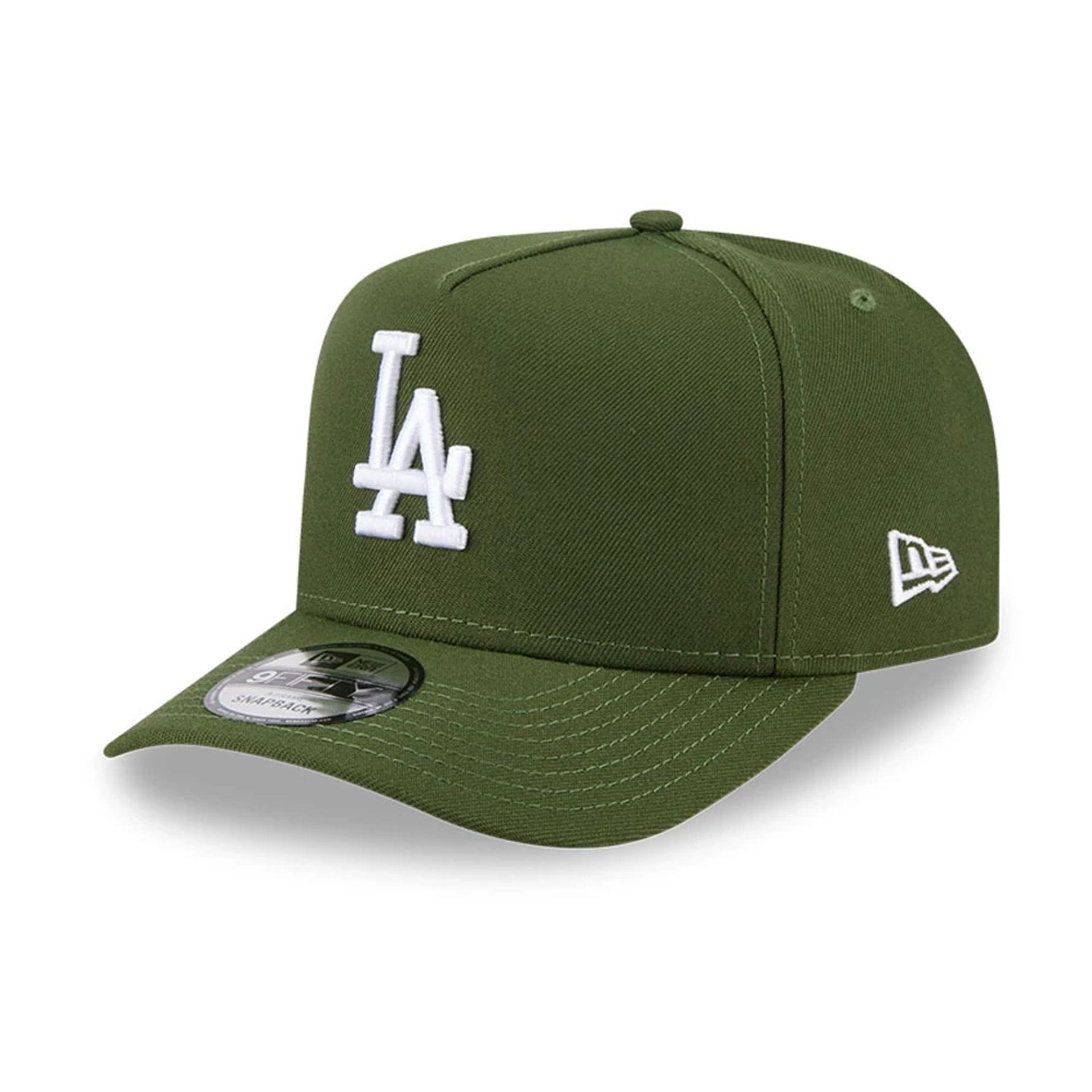 MLB Rifle Green Dodgers Dark Green 9FIFTY A-Frame Snapback Cap