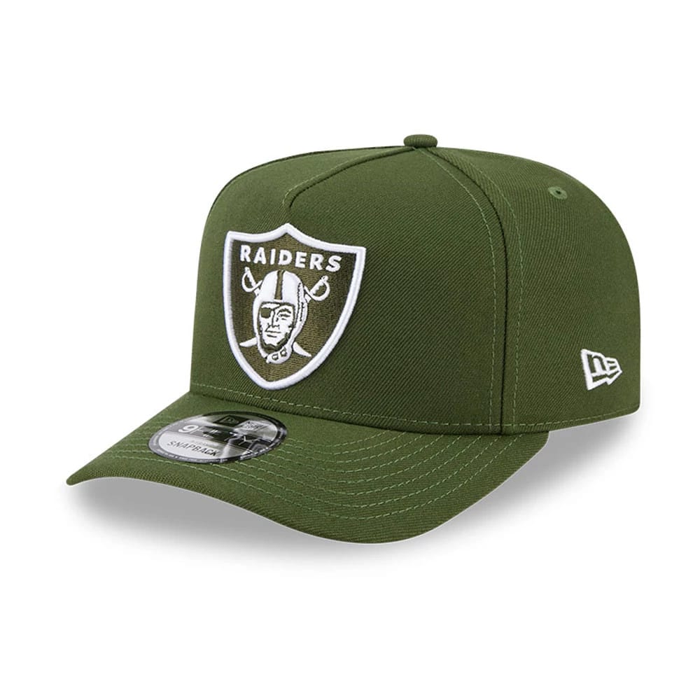 NFL Rifle Green Raiders Dark Green 9FIFTY A-Frame Snapback Cap