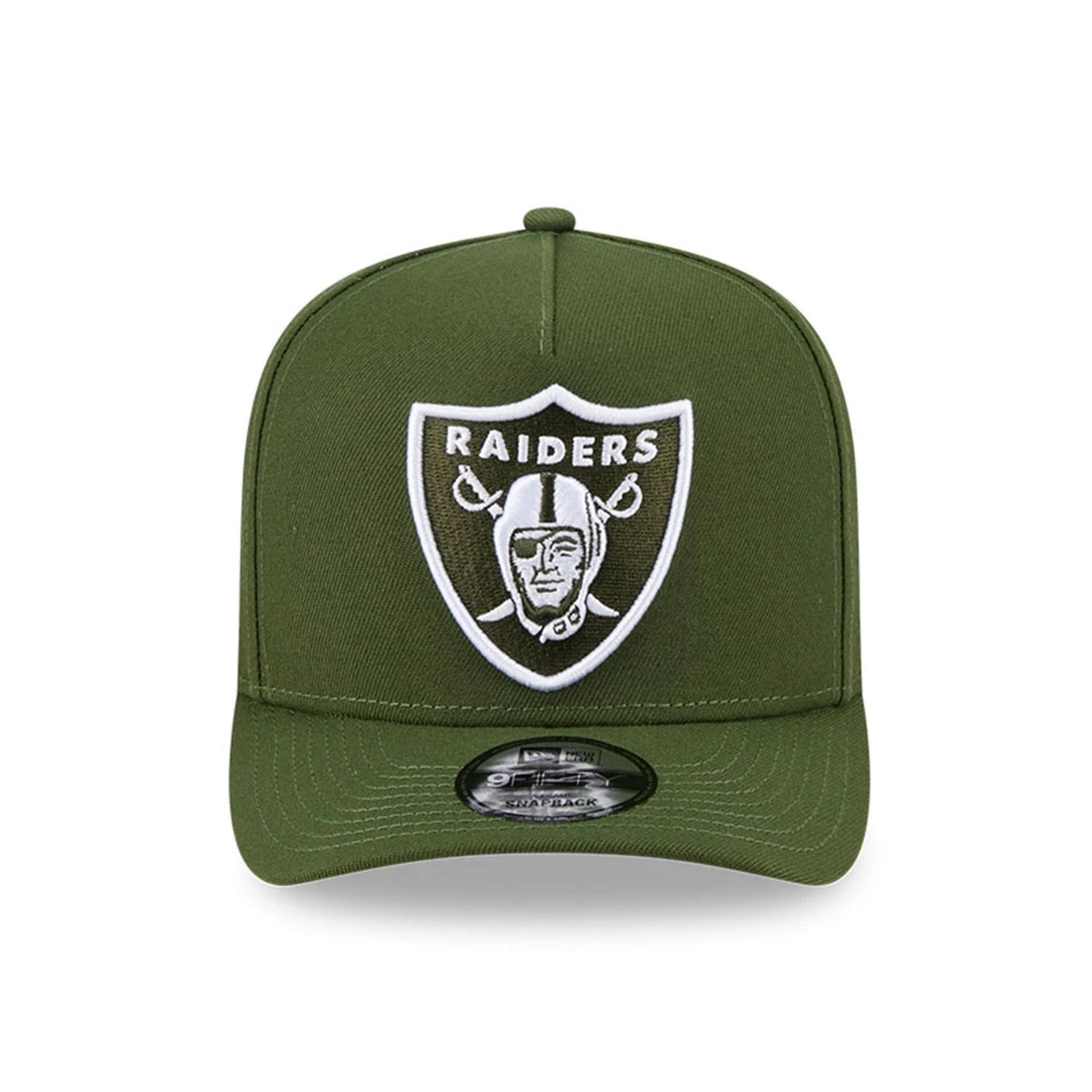 NFL Rifle Green Raiders Dark Green 9FIFTY A-Frame Snapback Cap