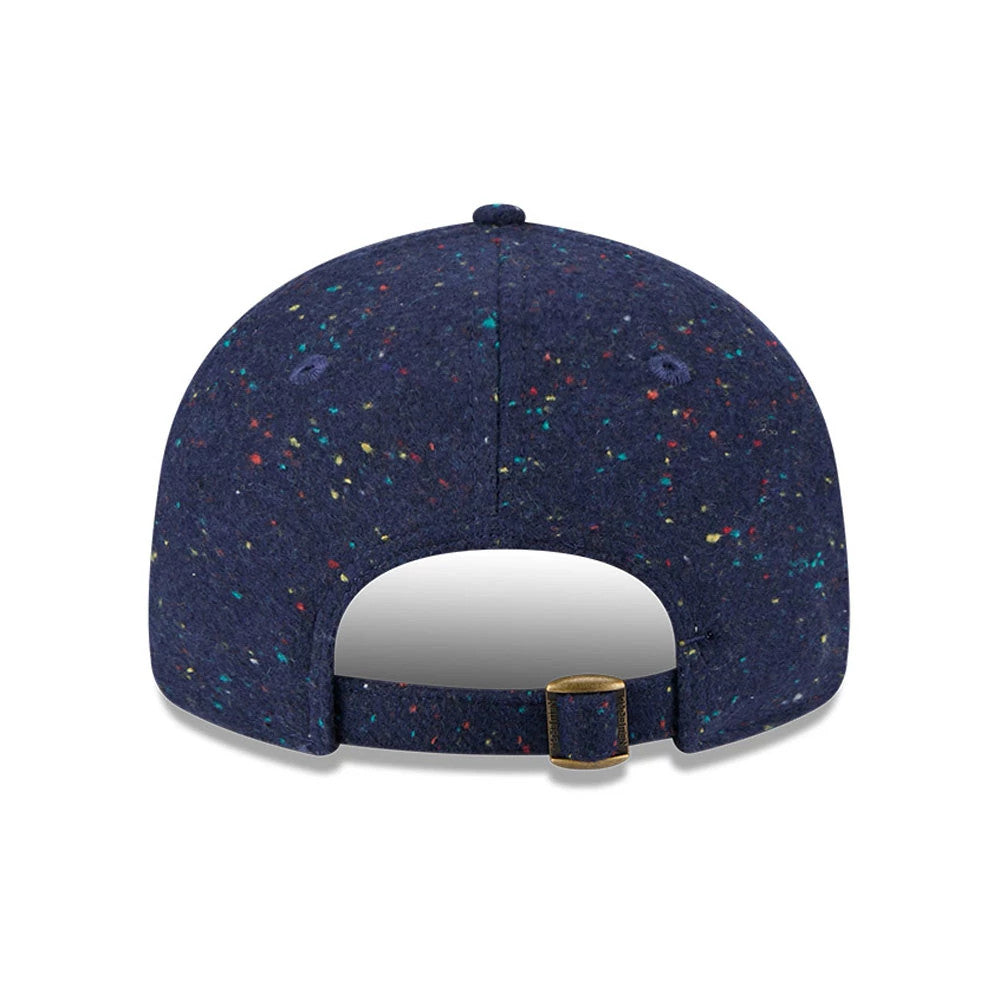 Pictured is this MLB Speckled Wool LA Dodgers Retro Crown 9FIFTY cap in open blue. 5