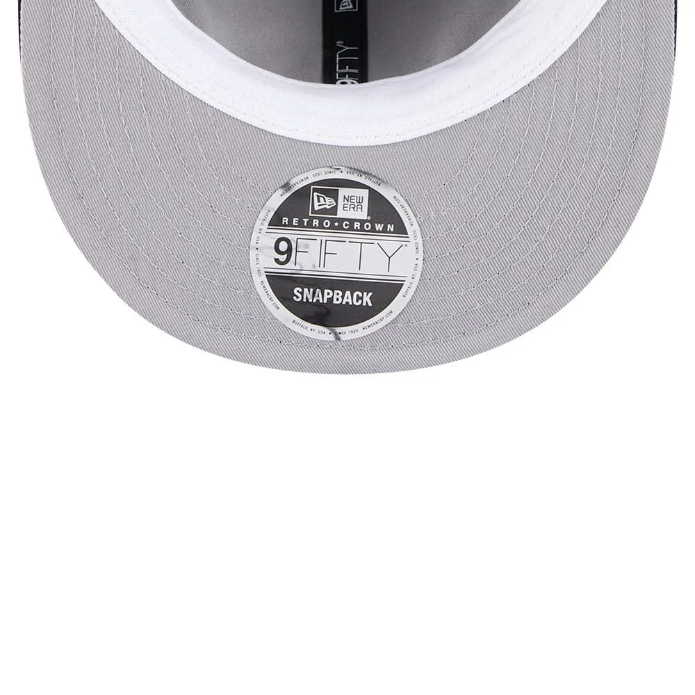 Pictured is this MLB Speckled Wool New York Mets Retro Crown 9FIFTY cap in black. 2