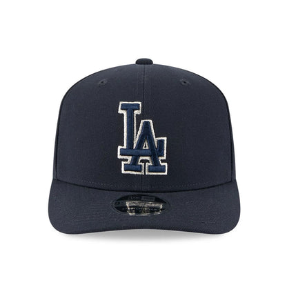 Pictured is this MLB LA Dodgers 9SEVENTY Stretch Snap cap in navy. 3