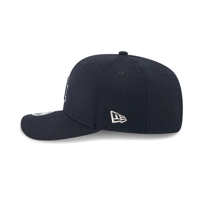 Pictured is this MLB LA Dodgers 9SEVENTY Stretch Snap cap in navy. 5