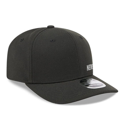 Pictured is this New Era Flawless 9SEVENTY Stretch Snap cap in black. 4