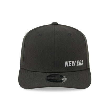 Pictured is this New Era Flawless 9SEVENTY Stretch Snap cap in black. 3