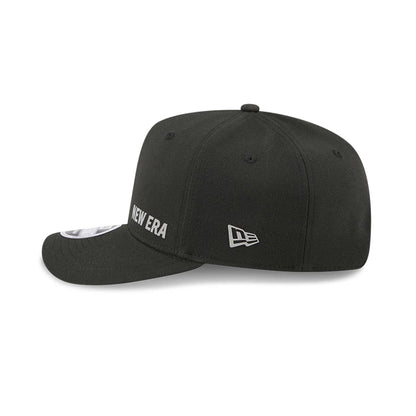 Pictured is this New Era Flawless 9SEVENTY Stretch Snap cap in black. 5
