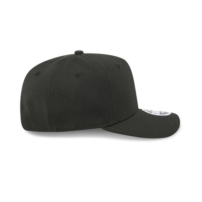 Pictured is this New Era Flawless 9SEVENTY Stretch Snap cap in black. 6