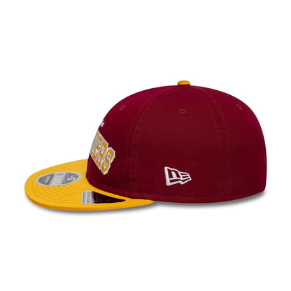 This is a Washington Commanders NFL Historic Dark Red Retro Crown 9FIFTY Adjustable Cap 5