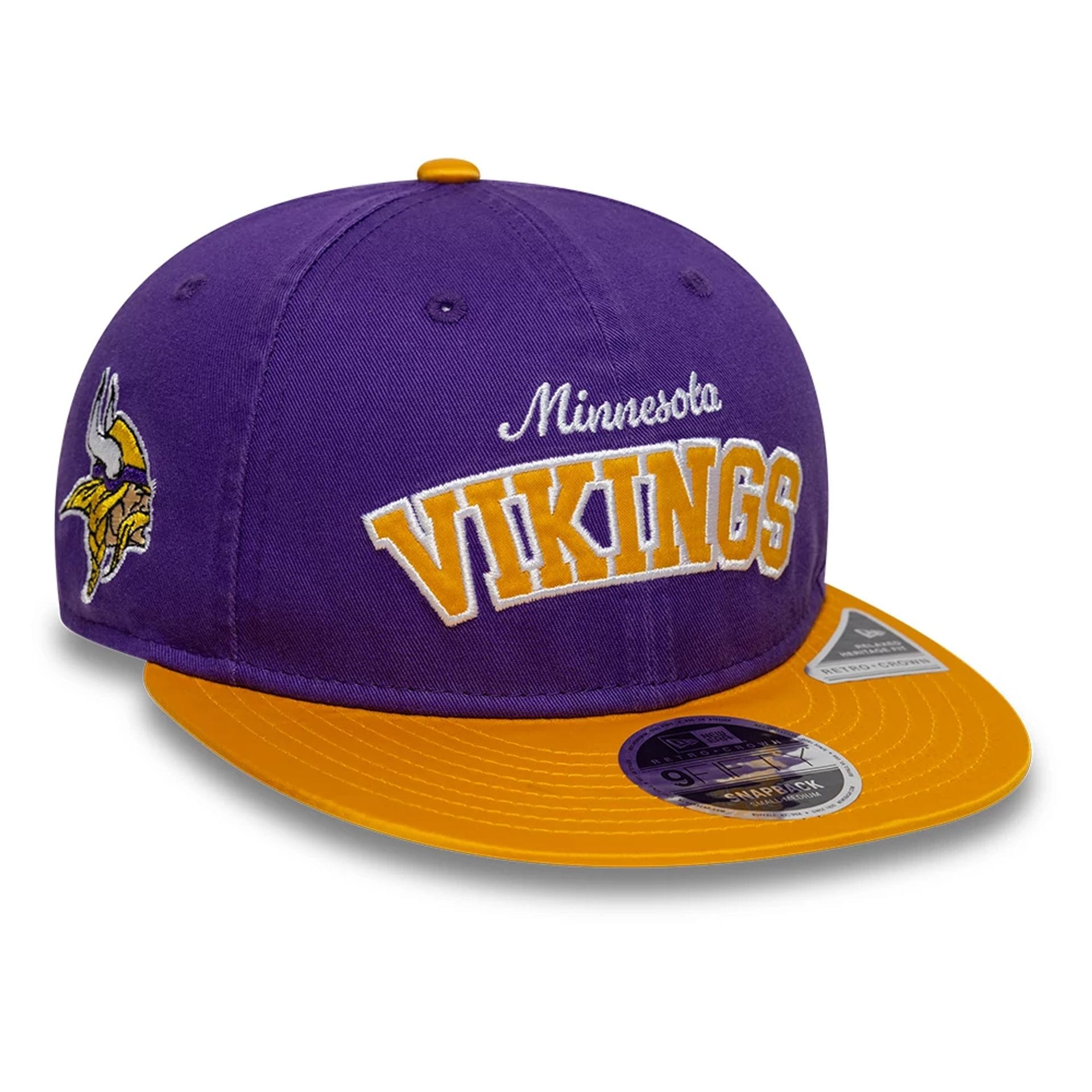 NFL Historic Minnesota Vikings Purple Retro Crown 9FIFTY Cap | NEC EU