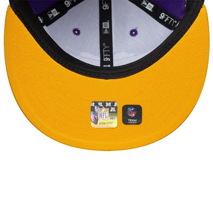 This is a Minnesota Vikings NFL Historic Purple Retro Crown 9FIFTY Adjustable Cap 6