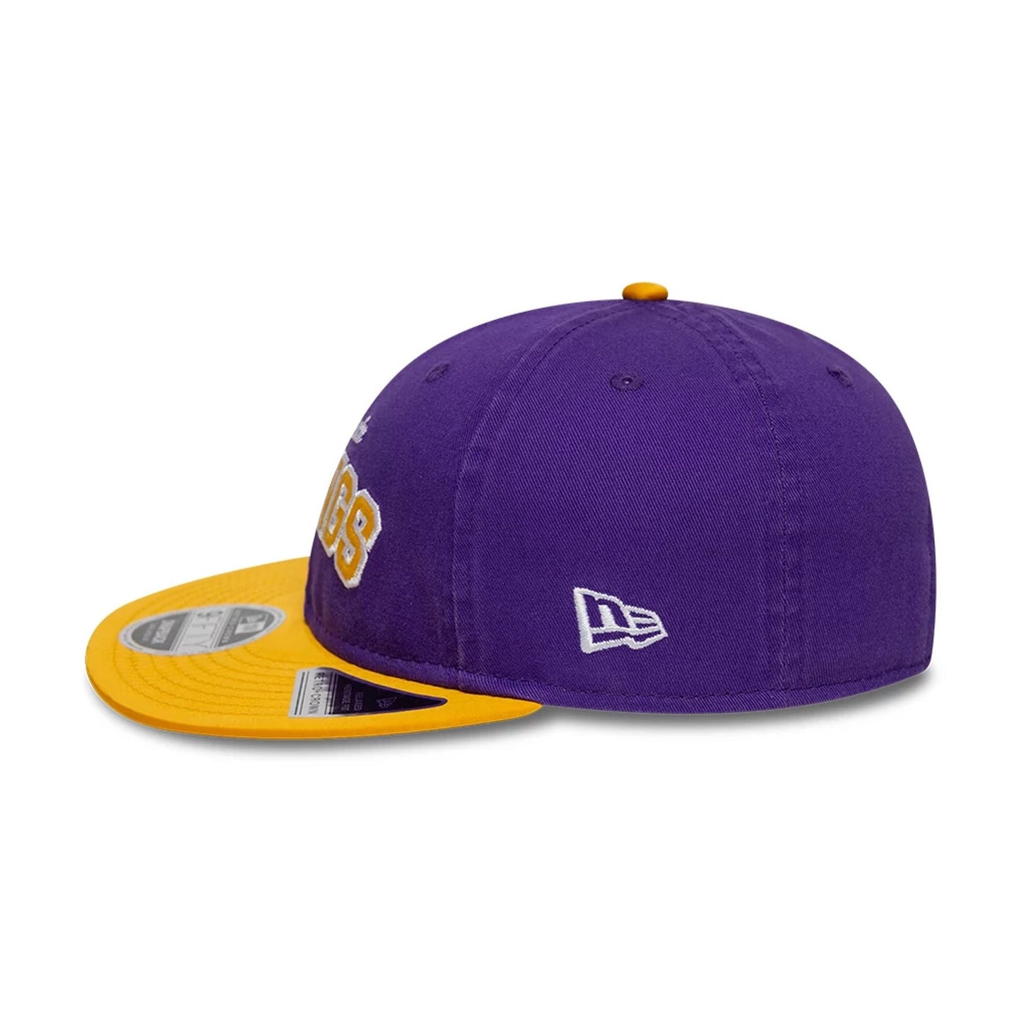 This is a Minnesota Vikings NFL Historic Purple Retro Crown 9FIFTY Adjustable Cap 5