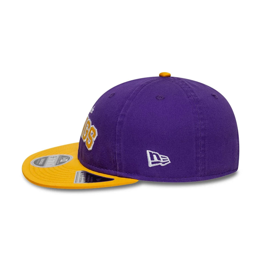 This is a Minnesota Vikings NFL Historic Purple Retro Crown 9FIFTY Adjustable Cap 5