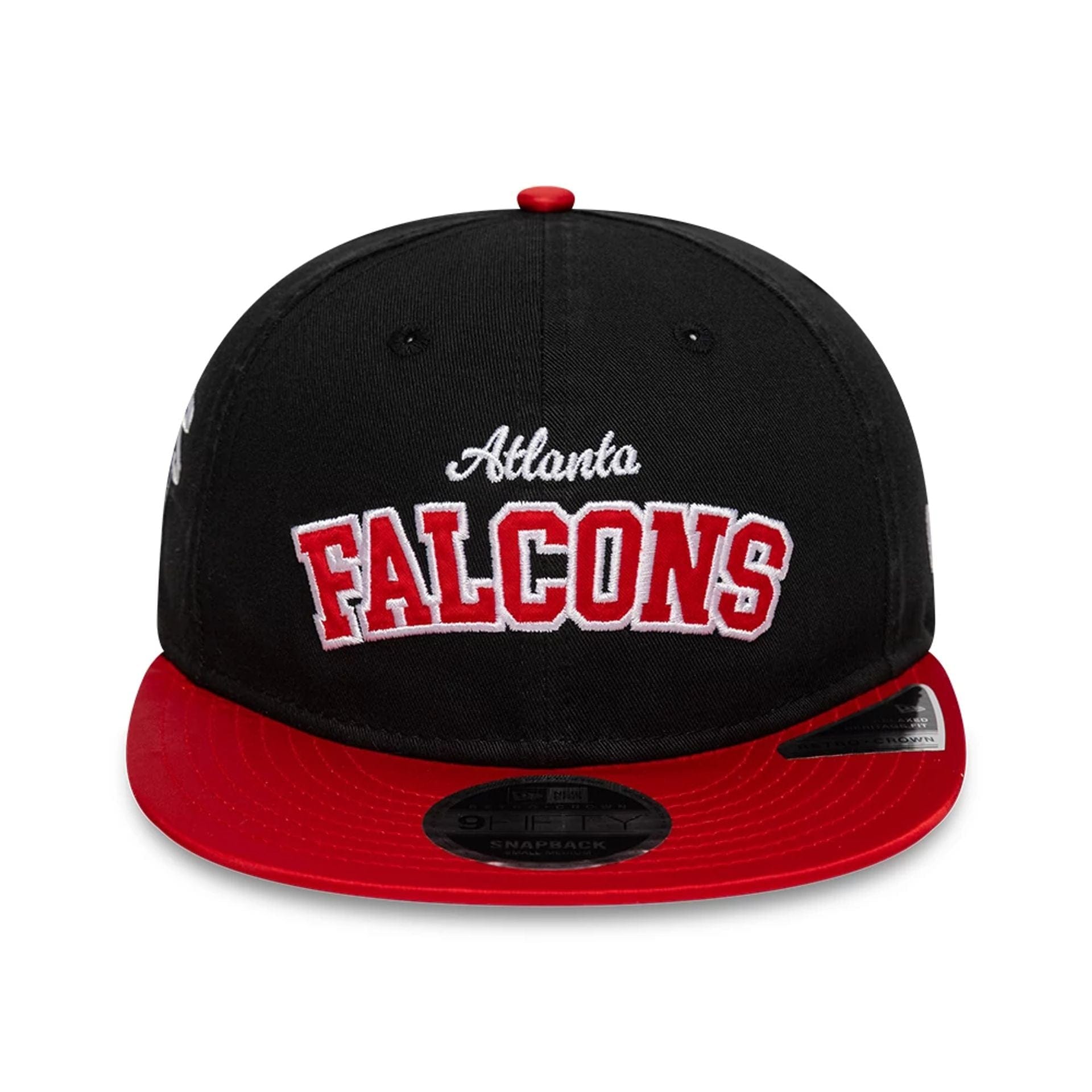 This is a Atlanta Falcons NFL Historic Black Retro Crown 9FIFTY Adjustable Cap 2