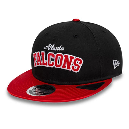 This is a Atlanta Falcons NFL Historic Black Retro Crown 9FIFTY Adjustable Cap 3