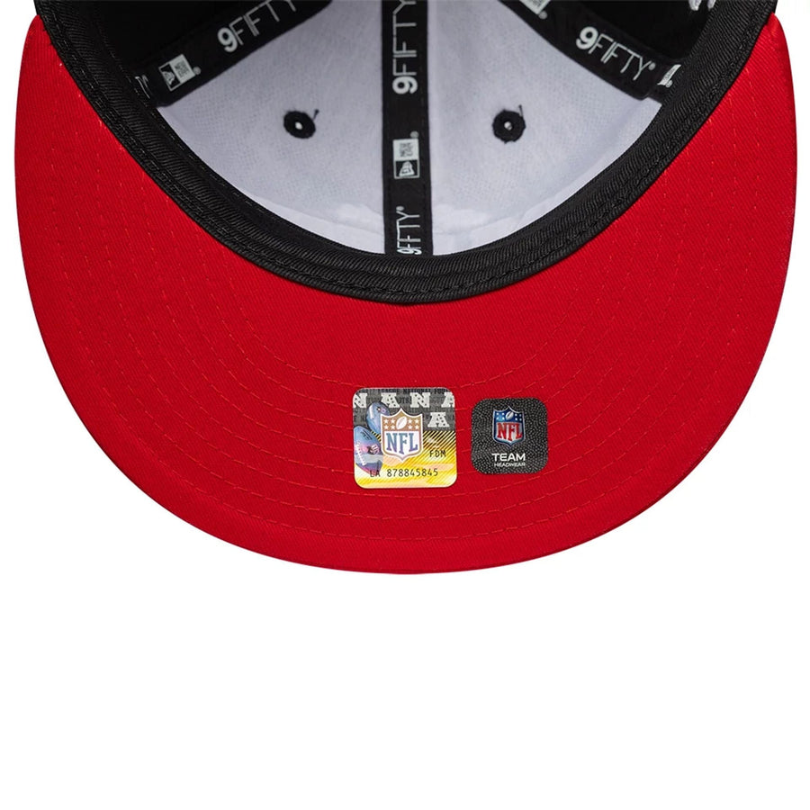 This is a Atlanta Falcons NFL Historic Black Retro Crown 9FIFTY Adjustable Cap 6