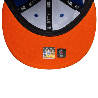 This is a Denver Broncos NFL Historic Blue Retro Crown 9FIFTY Adjustable Cap 6